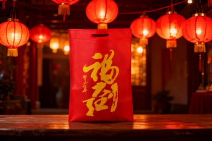 图片 无纺布大礼包袋